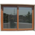 Ventana corrediza de aluminio térmico de vidrio doble